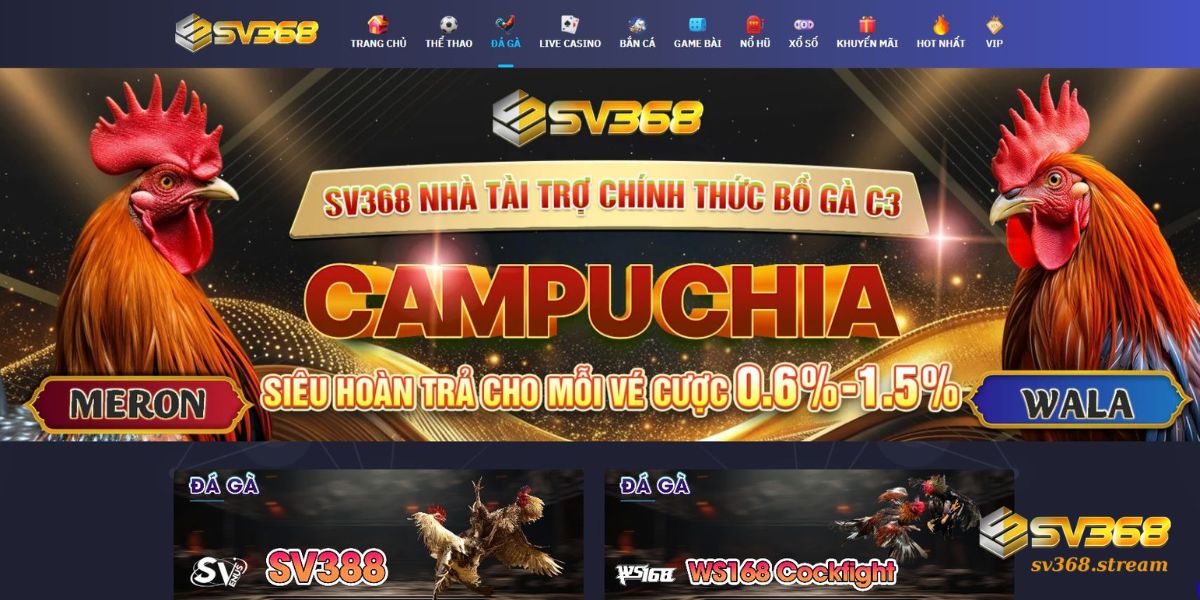Giới thiệu đá gà SV368